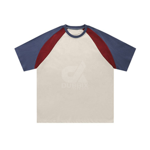 T-shirt Ringer Homme en Coton Léger de Qualité Supérieure, Modèle Personnalisé avec Impression Frontale, Vente en Gros 2026 - Product Image 2