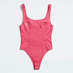 Body gainant amincissant sans couture pour femme avec tissu extensible respirant et design amincissant une pièce – Fournisseur personnalisé - Product Image 1