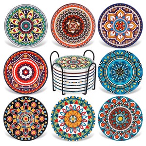 Posavasos y salvamanteles de madera de mango, OEM, personalizados, venta al por mayor |   Aqdus Saleem India - Product Image 4