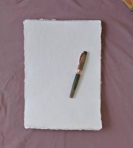 Papel de algodón reciclado hecho a mano A4 A5 A6 tamaño colorido hoja de papel para manualidades impresión Offset dibujo bocetos invitación de boda - Product Image 4