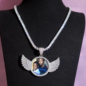 Collar con Colgante de Nombre Personalizado con Circonitas, Estilo Hip Hop, Plata 925, Unisex - Product Image 6