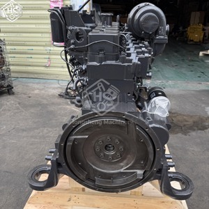 Ensemble moteur diesel 6 cylindres 6D102-7, pièces d'excavatrice sur chenilles de 20 tonnes PC200-7 pour remplacement de moteur turbocompressé Komatsu - Product Image 2