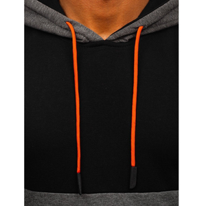 Different Colors 100% Cotton Casual Style Comfortable Pullover Winter Men <b>Hoodies</b> Fleece Pocket Regular Fit Quick Dry Breathable - Product Image 4