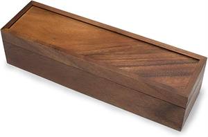 Caja Redonda de Madera para Almacenamiento Multiusos en la Cocina, para Té o Café, Disponible a Precio de Fábrica, Proveedor Indio - Product Image 2