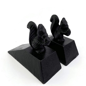 Metal & Wood <b>Mouse</b> Door Stopper Door Stay Black Brass Door Stoppers Non-Slip Door Wedge Stop Reliable Door Bottom Wedge - Product Image 5
