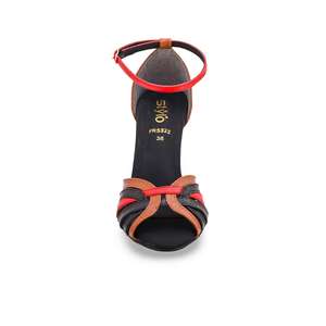Sandale à talon formel noire FR5322 - Product Image 1