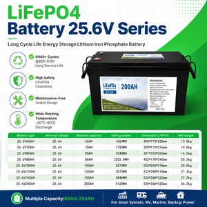 Batería de Iones de Litio LiFePO4 Solar de 12V de Alta Eficiencia, 100Ah 200Ah 280Ah, Fuera de la Red, Garantía de 10 Años, Almacenamiento de Energía Solar para el Hogar - Product Image 6