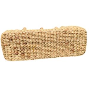 Handwoven Water Hyacinth Beach Tote <b>Bag</b>: Large <b>Summer</b> <b>Straw</b> <b>Bag</b> - Product Image 4