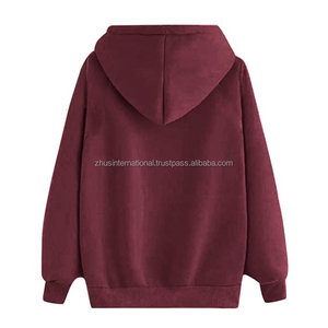 Customize High Quality 100% Fleece Lined Puff Printing <b>Hoodie</b> Sweatshirts Long Sleeve <b>Hoodies</b> Casual Pullover Tops Pocket Winter - Product Image 6