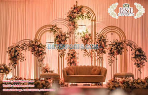 White Glamorous <b>Wedding</b> Laser Cut <b>Frames</b> Laser Cut <b>Frames</b> for <b>Wedding</b> Stage Decor Laser Cut White Backdrop <b>Frames</b> Decor USA - Product Image 3