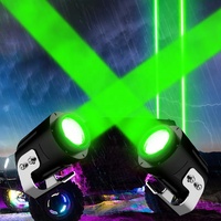 Feu de Route Tout-Terrain LED pour Camion, Barre RGB Verte, Lampe Auxiliaire Étendue Super Lumineuse, Rond, Imperméable, pour VTT UTV avec Support d'Antenne Extérieur