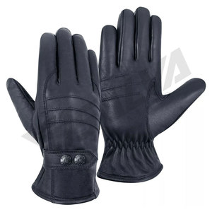 Nouveaux gants d'hiver en cuir personnalisés pour l'extérieur / Nouveaux gants de mode en cuir pur OEM - Product Image 1