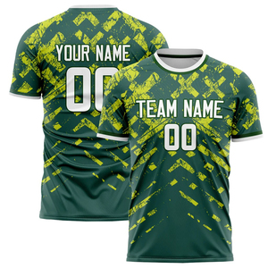 High Quality Soccer Jersey Custom Football Shirt Moisture Wicking Athletic Sportswear For Men Women Team Practice Soccer Jersey - Product Image 1