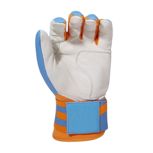 Meilleures ventes : Gants de frappeur de baseball en cuir pleine fleur de haute qualité, respirants, pour adultes, avec logo personnalisé, en vente - Product Image 3