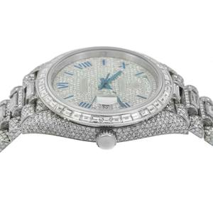 Reloj de Diamantes de Excelente Calidad, Perfecto para Regalos de Boda, Aniversarios y Ocasiones Especiales al Mejor Precio del Mercado - Product Image 1
