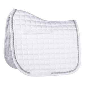 BRAND ZONE1995 Customized Classic Sports Cotton Satin Saddle <b>Pad</b> with Mesh Lining Durable & Comfortable for Horse Riding Jumping - Product Image 1
