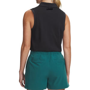 Polo sin mangas moderno para mujer UA Drive Johnny Collar de marca privada, transpirable, de secado rápido y elástico. - Product Image 5