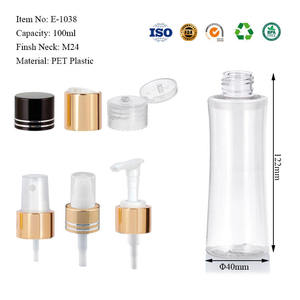 Vente en gros de flacons en plastique PET de 100 ml, couleur personnalisée, avec pompe pulvérisatrice, impression sérigraphique, OEM ODM, pour lotion, soin de la peau, sérum, huile capillaire, tonique - Product Image 4
