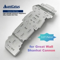 Plaque de protection LumiCetus 5&8mm Hi4-T PHEV 3.0T pour châssis tout-terrain, kit de protection robuste du moteur pour Great Wall