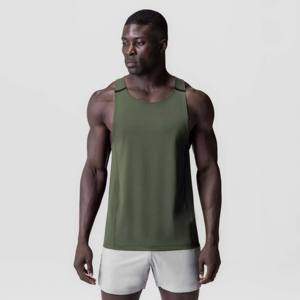 Nueva camiseta sin mangas para hombre, ropa deportiva de verano, camiseta de gimnasio sin mangas, chaleco transpirable de algodón para entrenamiento, fitness, entrenamiento muscular, ropa cómoda. - Product Image 4