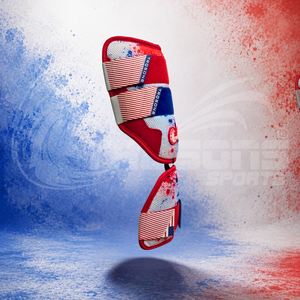 Trqsons Série PRO-Custom Personnalisée Spéciale – Protège-coudes double sangle avec protection du bras, motif drapeau américain - Product Image 2