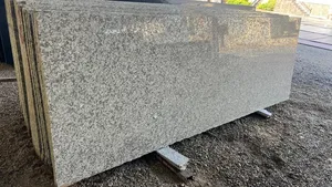 Natural White <b>Granite</b> Tile Slab for Interior and Exterior Flooring Wall Cladding Bathroom Spaces and Home Decoration - Product Image 2