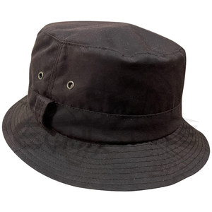 Sombreros de Pescador Ligeros de Algodón Sólido con Corona Plana y Ojales Metálicos, Unisex, para Uso en Exteriores de Verano, Talla Adulto, Sombrero Casual para el Sol - Product Image 2
