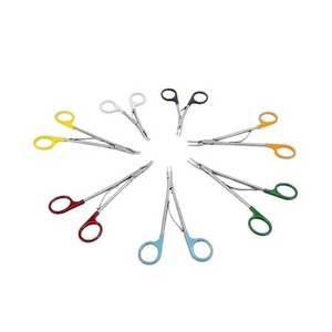 Kit d'application de clips de ligature chirurgicaux ouverts en acier inoxydable pour la chirurgie vasculaire orthopédique équine - Product Image 1