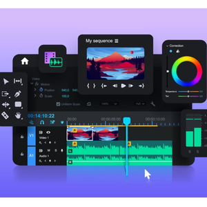 Plateforme de développement de logiciels de montage vidéo IA tout-en-un avec édition automatique intelligente, conversion texte en vidéo, voix en vidéo, sous-titres et effets - Product Image 2
