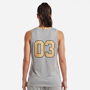 Camisetas de Baloncesto para Mujer, Ajustadas, de Alto Rendimiento, Personalizadas, del Fabricante - Product Image 2