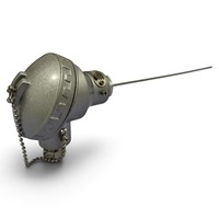 Sensor Suhu RTD Platinum Stainless Steel 304 Pt100 Pt1000 OEM IP65 Probe Termal Industri Akurasi 0.1C