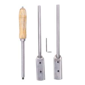 Pistola de pelotización de alta precisión y flexibilidad, nueva, de 4 piezas, de acero inoxidable reutilizable, flotador dental equino, herramientas y suministros para herradores, escofina de alta calidad - Product Image 6