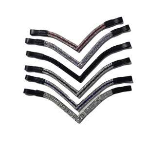 สายคาดคิ้วหนังแบบใสสามแถวทำจากหนังม้า - Product Image 2