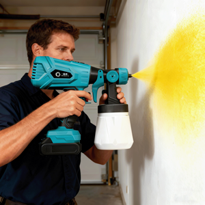 Portable 1000ml Cordless Brushless Motor Electric Spray Gun Wireless <strong>Paint</strong> <strong>Sprayer</strong> for DIY Battery Operated Grade - Product Image 2