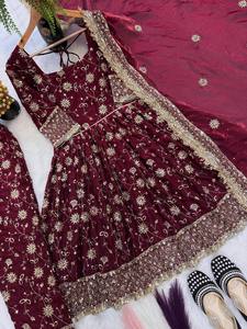 Vestido Afgano Kuchi Vintage de Última Moda para Mujer, Nuevo, en Venta, para Fiestas, 3 Piezas - Product Image 5