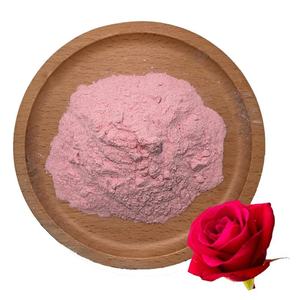 OEM/ODM 100% Pure Organic Rose <b>Petals</b> Powder Natural Food Grade <b>Dried</b> Rose <b>Petals</b> Powder for Pink Herbal Tea from India - Product Image 1