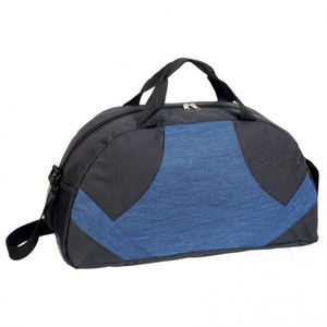Bolsa Deportiva Unisex de Poliéster, 20-30L, Cierre de Cremallera, para Gimnasio, Fitness, Viajes, Azul Sólido, Negro, Estilo Casual, Asa Suave y Resistente - Product Image 1