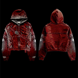 Conjunto Deportivo de Invierno para Hombre, Chaqueta Cortavientos y Pantalones, Poliéster/Nailon, Ligero, de Alta Calidad, Informal, para Gimnasio y Jogging, Venta al Por Mayor - Product Image 4