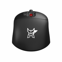 Arctic Fox Pro Max 2.4GHz LED Mini Wireless Gaming Mouse 3-Tombol 1-Roller Pelacakan Optik USB Ergonomis untuk Kedua Tangan 70g AA