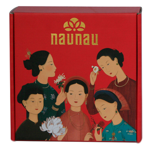 กล่องพับเรียบทรงสี่เหลี่ยมแบบพกพาใช้ซ้ำได้เคลือบมันวาวสำหรับให้เป็นของขวัญ - Product Image 4