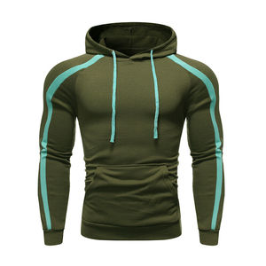 Sudadera con Capucha para Hombre, Estilo Urbano, Holgada, Informal, de Algodón, Manga Larga, Venta al Por Mayor OEM - Product Image 6