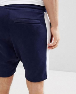 Good Quality Autumn Wear <b>Men</b> Nonwoven Cotton Fleece Quick Dry Breathable Smart Casual <b>Shorts</b> in Navy - Product Image 2