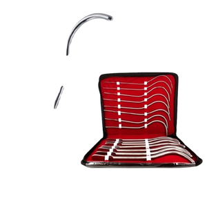 Juego de Dilatadores Uretrales Guyon, Instrumentos Quirúrgicos Básicos, Manual, 25 cm, Dilatador de 25 Charr, Acero Inoxidable, Certificado CE Clase II - Product Image 1