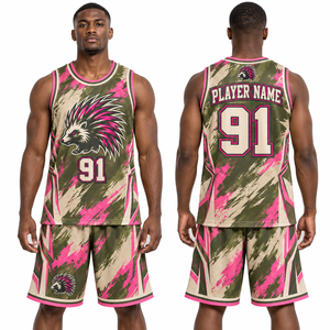 Tenues de basketball universitaires : Maillots, shorts, vêtements d'équipe, uniformes, fournisseur d'équipements sportifs, commandes en gros, numéros de joueur, tenues assorties - Product Image 1