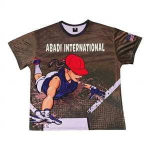 เสื้อเบสบอลแบบซับลิเมชั่นสั่งทำพิเศษ ราคาโรงงานที่ดีที่สุด ไซส์พลัส ระบายเหงื่อได้ดี ป้องกันแบคทีเรีย ชุดกีฬาอเมริกัน - Product Image 1
