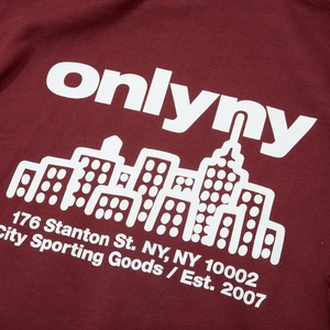 Sweat à capuche marron personnalisé avec imprimé minimaliste OnlyNY-Sweat à capuche élégant pour hommes et femmes en streetwear haut de gamme - Product Image 6