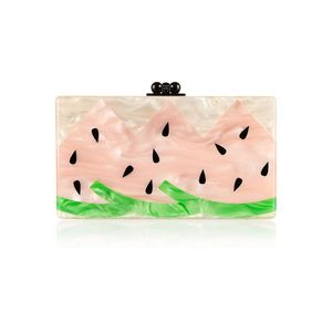 Bolso de Mano de Fiesta de Moda con Cristales para Mujer, Accesorio de Resina de Diseño - Product Image 5