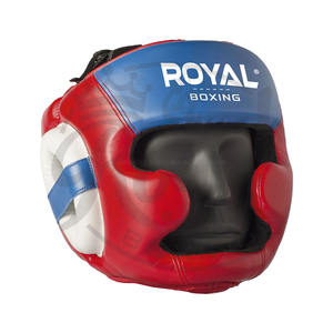 Casque de boxe en cuir personnalisé Couvre-chef souple MMA Kick Boxing Training Arts martiaux Équipement de protection Logo personnalisé Conception du gagnant - Product Image 1