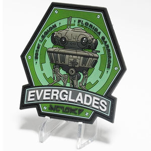 OEM ODM High Quality Eco PVC Rubber Emblem for Sportswear Flexible <b>Sew</b> On Rubber <b>Badge</b> with Custom Shape Design - Product Image 2