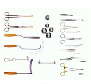 Juego de Instrumentos para Mammaplastia en Oferta, Instrumentos Quirúrgicos Manuales de Acero Inoxidable, Certificación CE ISO13485 - Product Image 2